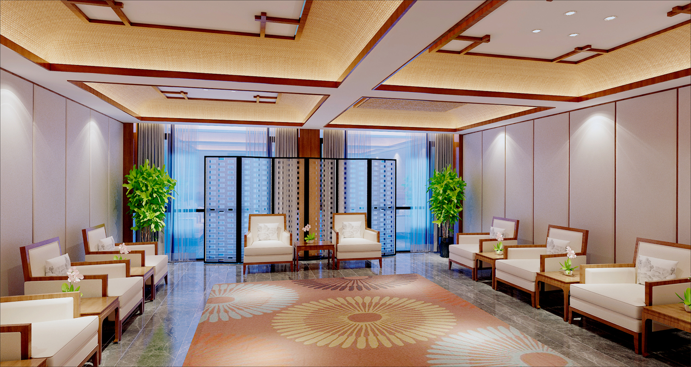 巢湖厵村民宿办公楼室内装饰工程(图8)