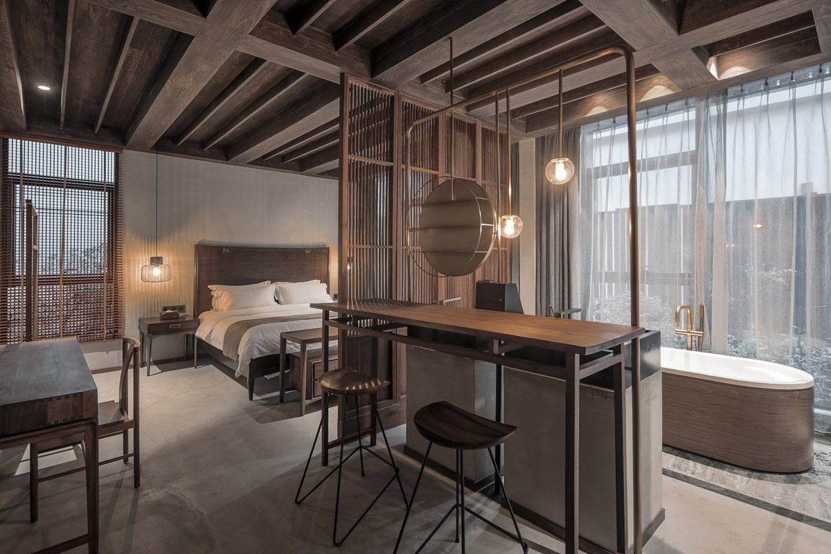 新中式风格民宿改造(图6)