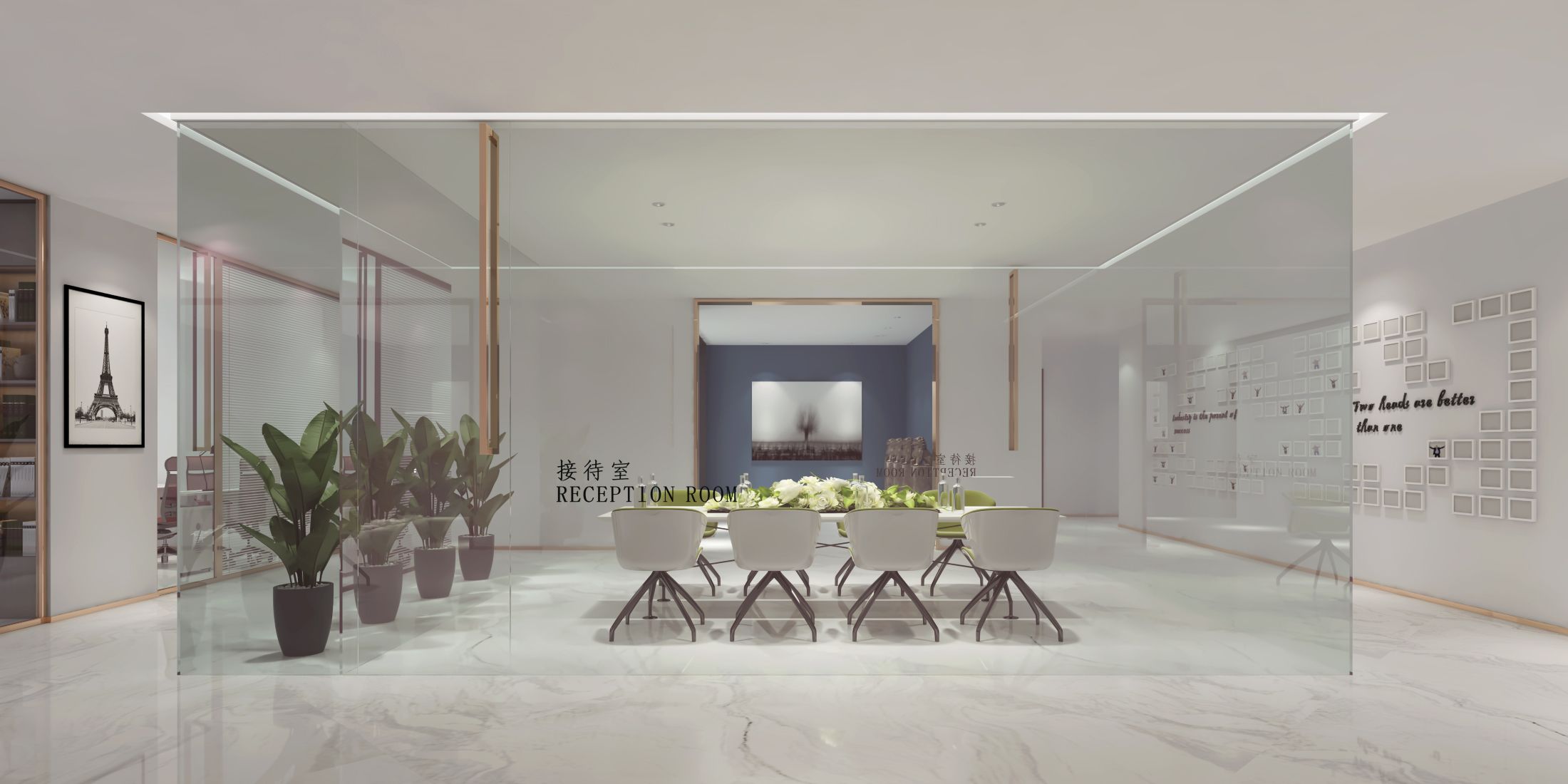 巢湖英和科技6000平方办公楼装修(图4)