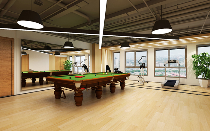 上海国科4200平办公楼装修设计案例(图5)