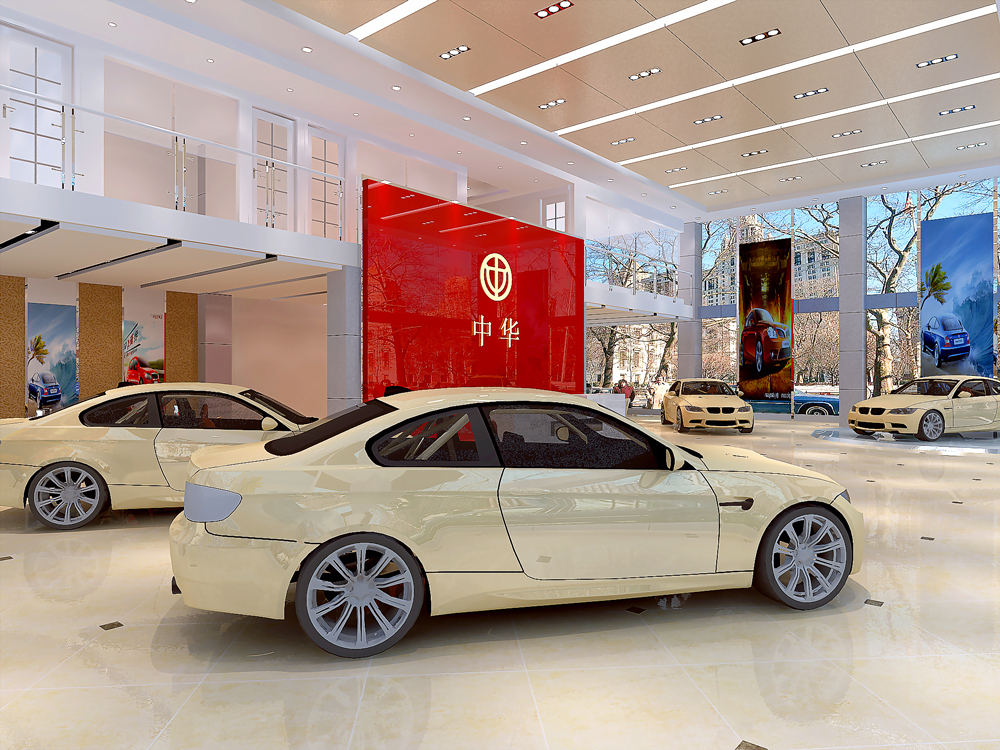 4S店展厅装修(图3)