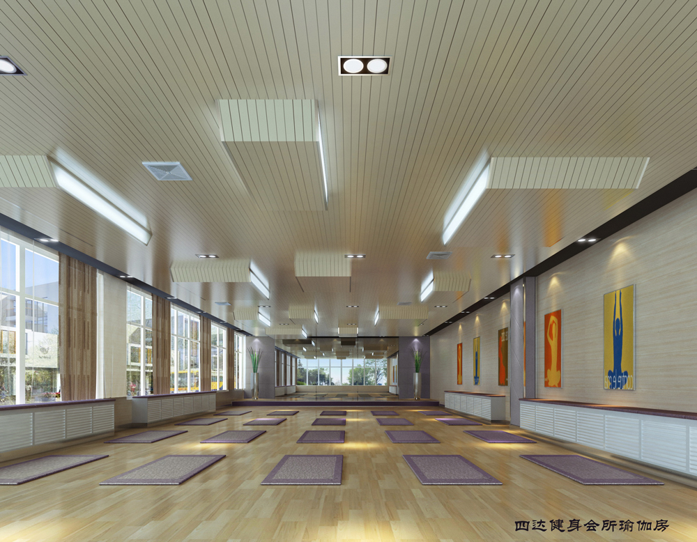 四达健身会所-健身房装修(图3)