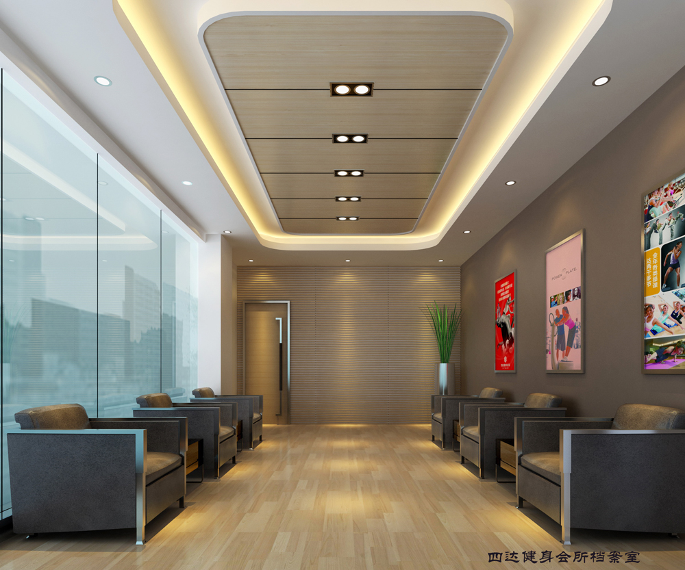四达健身会所-健身房装修(图7)