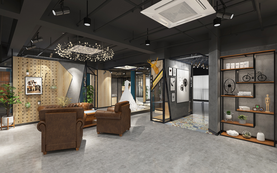 婚纱摄影店装饰装修设计(图3)